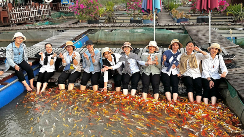 Tour du lịch cộng đồng Cồn Sơn (5)